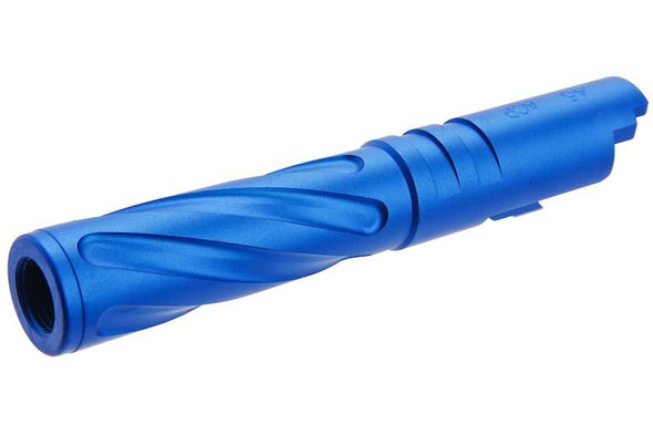 5KU Tokyo Marui Hi Capa 4.3 Outer Barrel (Tornado, Aluminum) - Blue