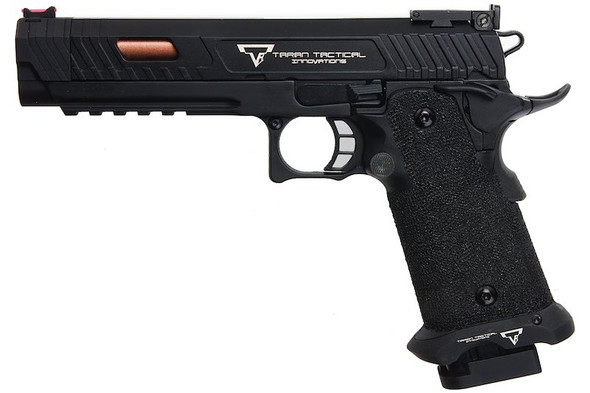 Army Armament John Wick 3 Taran Tactical Combat Master GBB Airsoft Pistol (Sight Block, Black, R601-1)