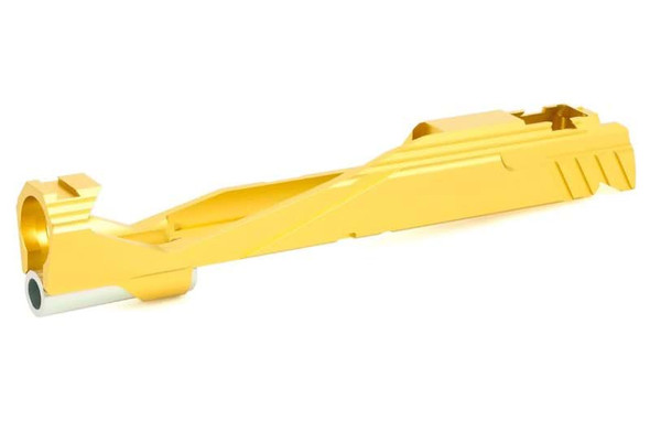 EDGE Tokyo Marui Hi Capa 5.1 GBB Airsoft Slide (Custom 'GIGA', Aluminum)  - Gold