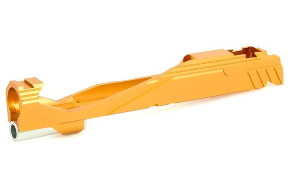 EDGE Tokyo Marui Hi Capa 5.1 GBB Airsoft Slide (Custom 'GIGA', Aluminum) - Orange