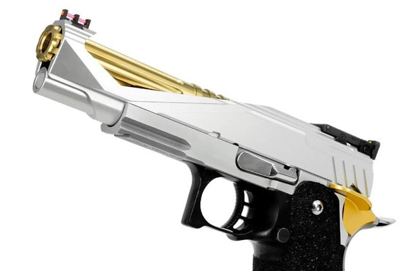 EDGE Tokyo Marui Hi Capa 5.1 GBB Airsoft Slide (Custom 'GIGA', Aluminum) - Pink