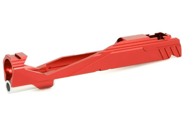 EDGE Tokyo Marui Hi Capa 5.1 GBB Airsoft Slide (Custom 'GIGA', Aluminum) - Red