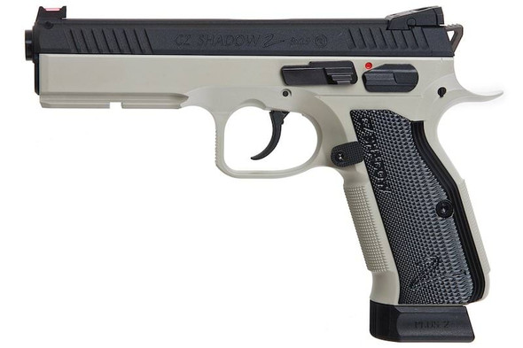 KJ Works CZ Shadow 2 GBB Airsoft Pistol - Urban Grey Frame (ASG Licensed)