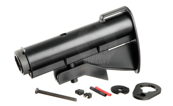 G&P M4A1 5 Position Sliding Buttstock (Black)