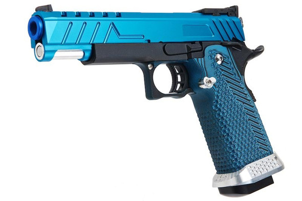 RWC DIVA Hi Capa 5.1 GBB Airsoft Pistol (G10 Grip) - Blue
