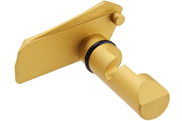 Revanchist Airsoft SIG Sauer M17 / M18 GBB Airsoft Thumb Rest V2 (Matt Gold)