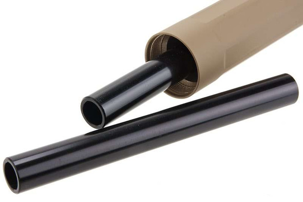 Airsoft Artisan SF Style Ryder 9mm / .45 Style Dummy Silencer (14mm CCW, DE)