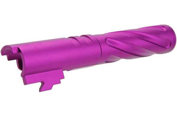 5KU Tokyo Marui Hi Capa 4.3 Outer Barrel (Tornado, Aluminum) - Purple