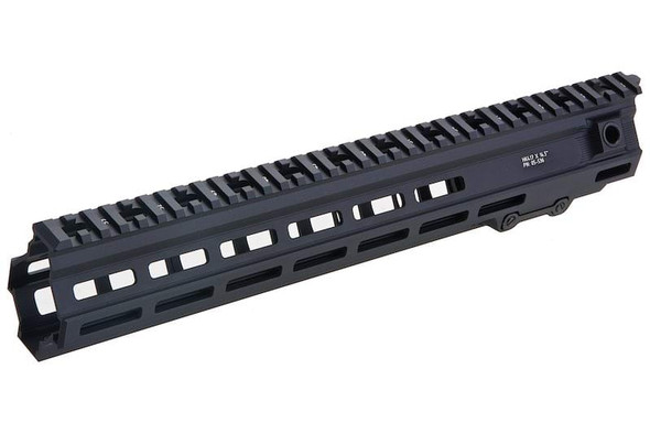 Angry Gun Mlok Handguard for Tokyo Marui NGRS, Umarex/VFC, KWA HK417 Airsoft Series (G Style, 14.5 inch, BK)