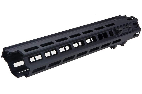 Angry Gun Mlok Handguard for Tokyo Marui NGRS, Umarex/VFC, KWA HK417 Airsoft Series (G Style, 14.5 inch, BK)