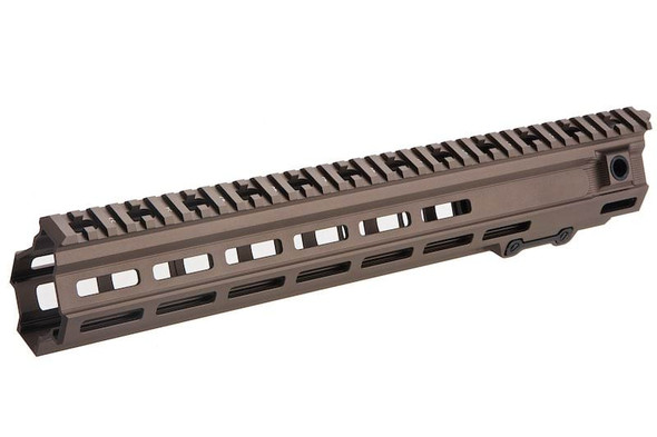 Angry Gun Mlok Handguard for Tokyo Marui NGRS, Umarex/VFC, KWA HK417 Airsoft Series (M110A1 SDMR, 14.5 inch, DDC)
