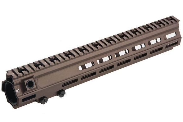 Angry Gun Mlok Handguard for Tokyo Marui NGRS, Umarex/VFC, KWA HK417 Airsoft Series (M110A1 SDMR, 14.5 inch, DDC)