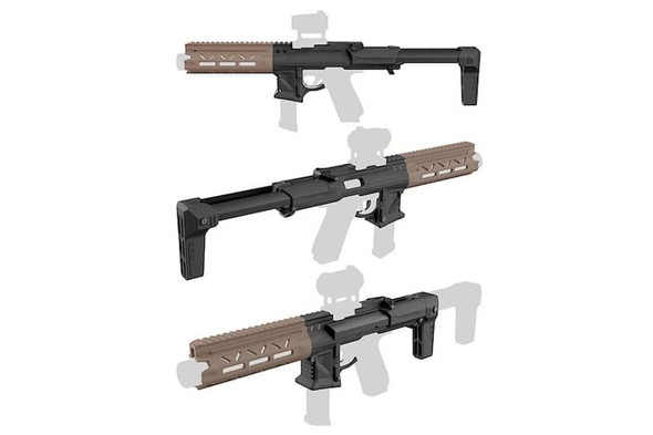 SRU Action Army AAP01 GBB Airsoft Carbine Kit - Tan