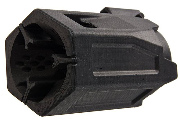 SRU Action Army AAP01 GBB Airsoft Compensator - Black
