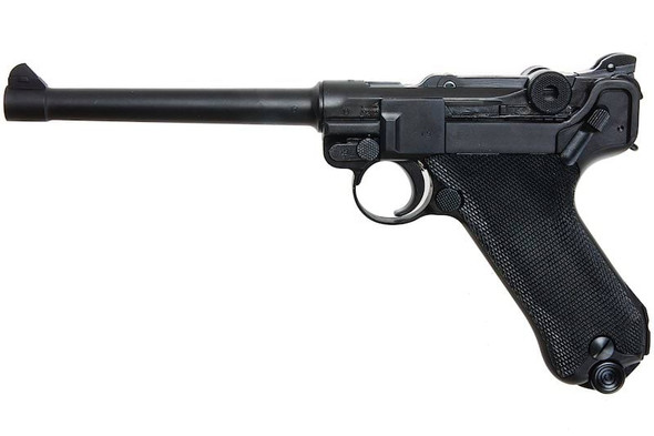 Tanaka Luger P08 GBB Airsoft Pistol (6 inch, Heavy Weight)