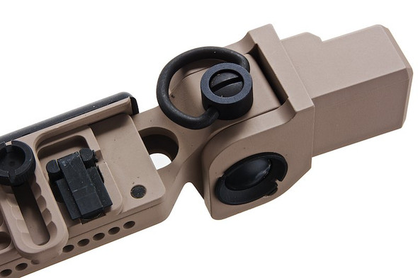 5KU GHK AKM GBBR Airsoft PT-5 Side Folding Stock - TAN