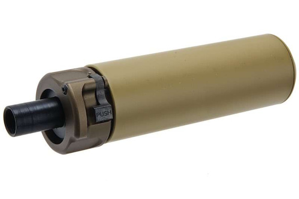 GK Tactical SOCOM46-Mini Silencer for Tokyo Marui MP7 AEG / GBB - TAN