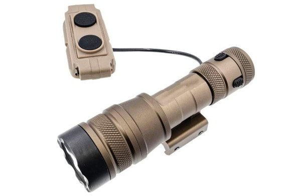 WADSN CD Style RE Airsoft Micro Flashlight with Switch (DE)