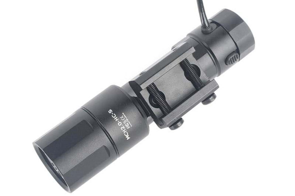 WADSN CD Style RE Airsoft 2.0 Micro Flashlight with Switch (Black)
