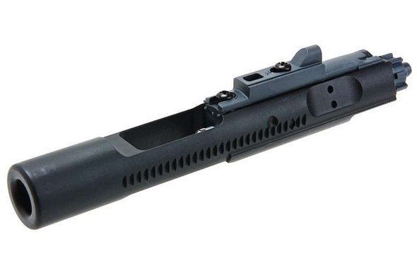 Angry Gun Tokyo Marui MWS GBBR Monolithic Complete Bolt Carrier w/ MPA Nozzle (Steel, Black, GEI Style)