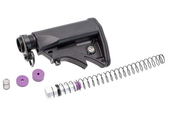 T8 Tokyo Marui MWS GBBR Airsoft L Style Stock + 4P Buffer Tube Combo Set