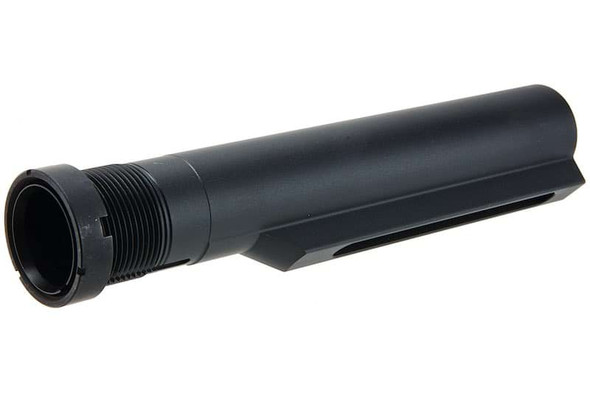 Guns Modify 6 Position Buffer Tube for Mil-spec Threaded MWS Receiver (One Piece Full CNC, Black)