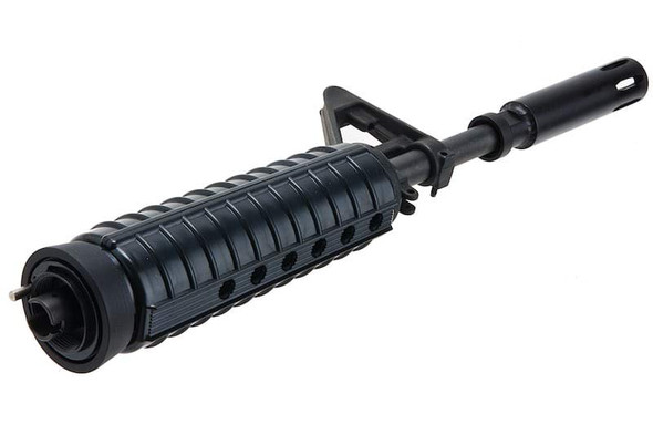Angry Gun MWS Outer Barrel Front Set - XM177E2 Style (Steel, Black)
