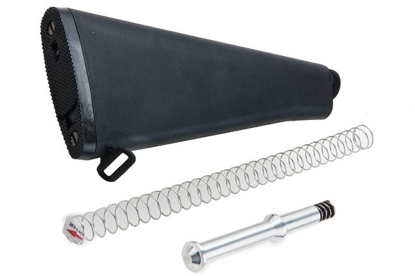 Angry Gun Tokyo Marui MWS / MTR Fixed Stock Kit - M16A2 Style (Black)