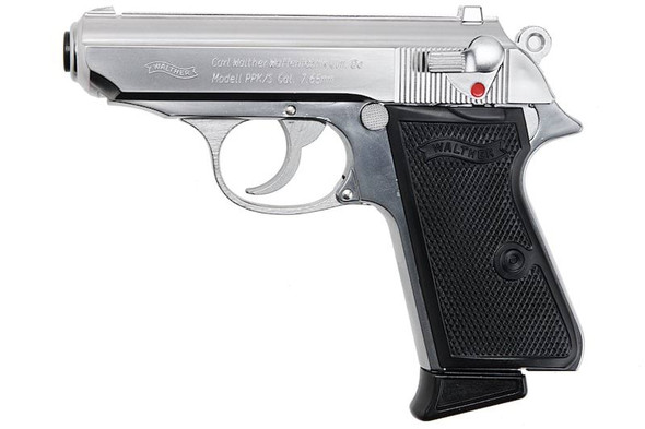 Marushin Walther PPK/S Model Gun - Silver