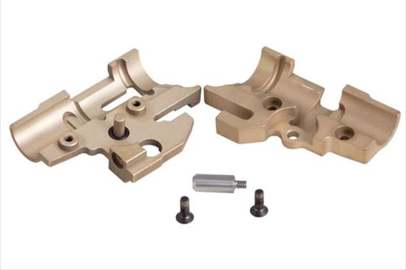 AIP Tokyo Marui Hi Capa / 1911 GBB Airsoft Hop Up Chamber (CNC Copper) - Gold