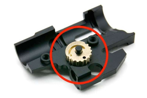 AIP Tokyo Marui HI Capa / 1911 GBB Airsoft Hop Up Adjusting Wheel (CNC Brass) - Gold