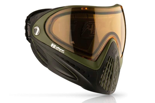 Dye Precision i4 Pro Full Face Airsoft Mask Goggle System - Black / Olive
