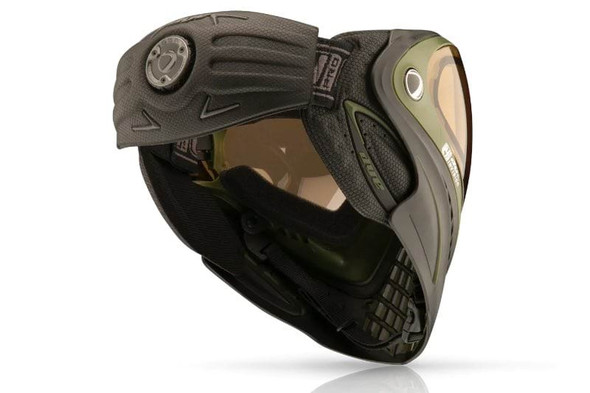 Dye Precision i4 Pro Full Face Airsoft Mask Goggle System - Black / Olive