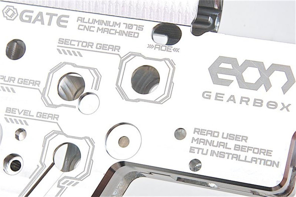 GATE EON Gearbox V2 - Silver (CNC)