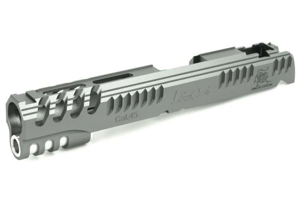 Airsoft Masterpiece Slide 5.1 (Limcat 'Battlecat') for Tokyo Marui Hi Capa / 1911 GBB - Titanium Grey