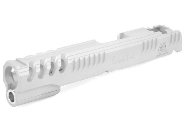 Airsoft Masterpiece Slide 5.1 (Limcat 'Battlecat') for Tokyo Marui Hi Capa / 1911 GBB -  Matt Silver