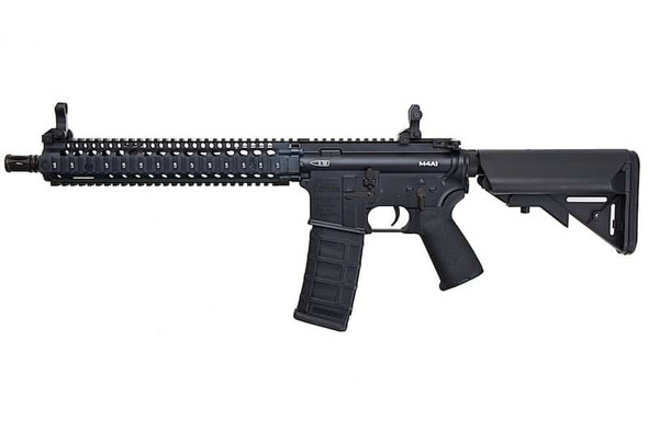 CYMA Platinum Daniel Defense M4A1 Carbine 12 inch Airsoft M4 AEG Rifle - Black (CM105)