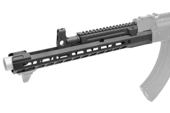Dytac GHK AK GBBR ION Lite Mlok Extended Handguard Full Kit (14.7 inch) - Licensed by SLR Rifleworks