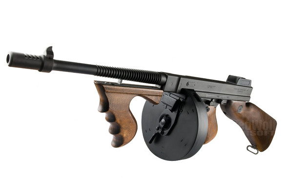 King Arms Thompson M1928 Chicago Airsoft AEG Rifle