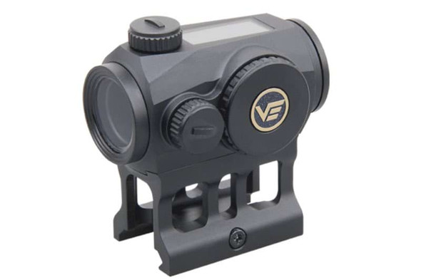 Vector Optics Scrapper 1x22 Solar Power Multi Reticles Red Dot Sight - BK