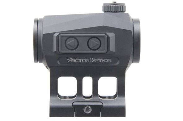 Vector Optics Scrapper 1x22 Solar Power Multi Reticles Red Dot Sight - BK