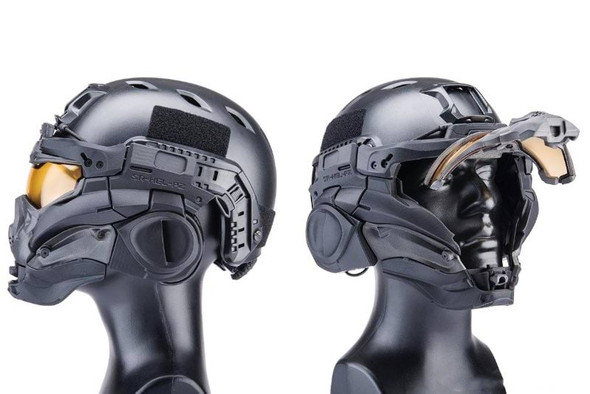 SRU Tactical Helmet Kit (Type II, Black)