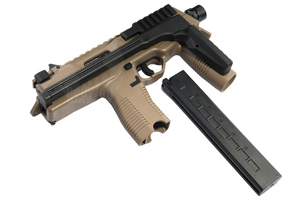 KSC MP9 SMG GBBR (Dark Earth / Taiwan Version)