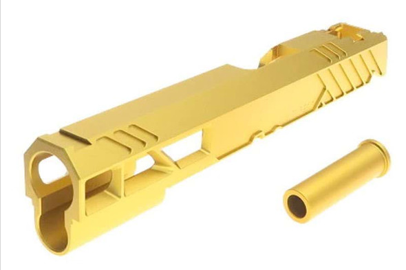 Dr. Black Tokyo Marui Hi Capa 5.1 GBB Slide (Type 507, Aluminum, Gold)