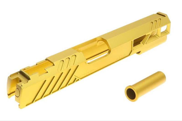 Dr. Black Tokyo Marui Hi Capa 5.1 GBB Slide (Type 507, Aluminum, Gold)