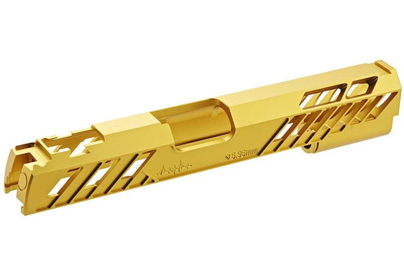 Dr. Black Tokyo Marui Hi Capa 5.1 GBB Slide (Type 505, Aluminum, Gold) - New Version