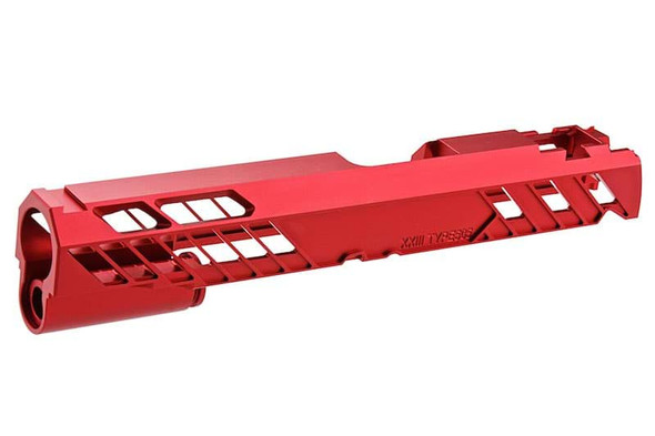 Dr. Black Tokyo Marui Hi Capa 5.1 GBB Slide (Type 505, Aluminum, Red) - New Version