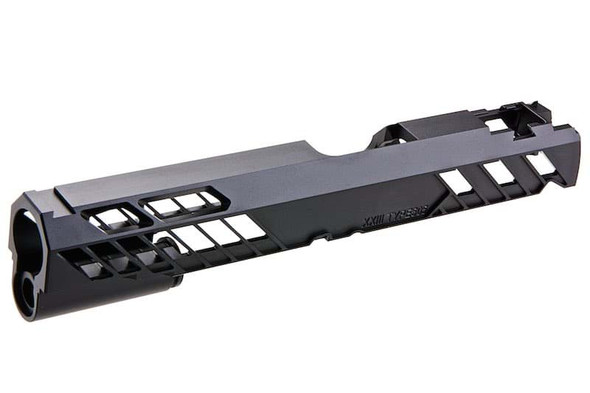 Dr. Black Tokyo Marui Hi Capa 5.1 GBB Slide (Type 505, Aluminum, Black) - New Version