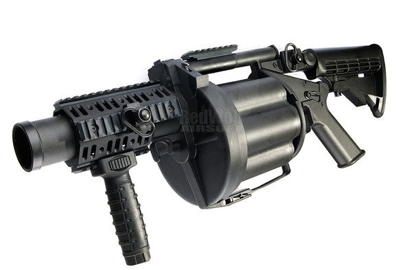 ICS MGL Grenade Launcher (Retractable Stock / Black)