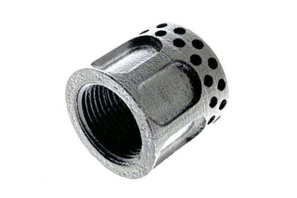BBF Airsoft Compensator (14mm CCW) (316 Steel, Black)